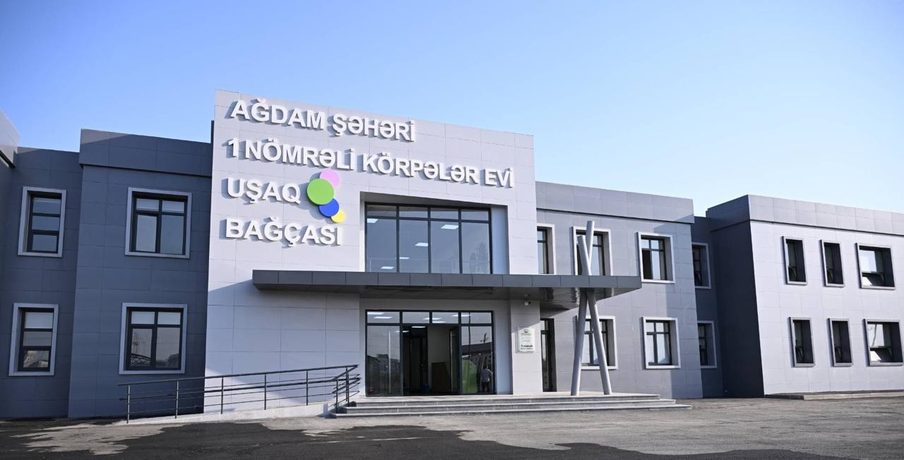 Agdam Kindergarten with 160 seats
